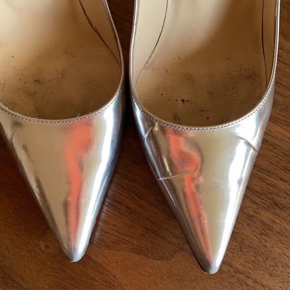 Jimmy Choo Silver Pumps - Picture 4 of 7
